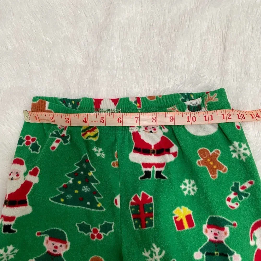 3/$12 The Children's Place Green Christmas Pants
